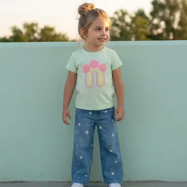 T-shirt Felice (soft mint)