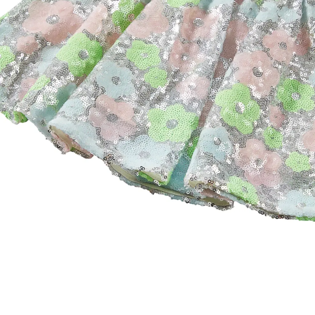 Rokje Faro pailletten (silver)