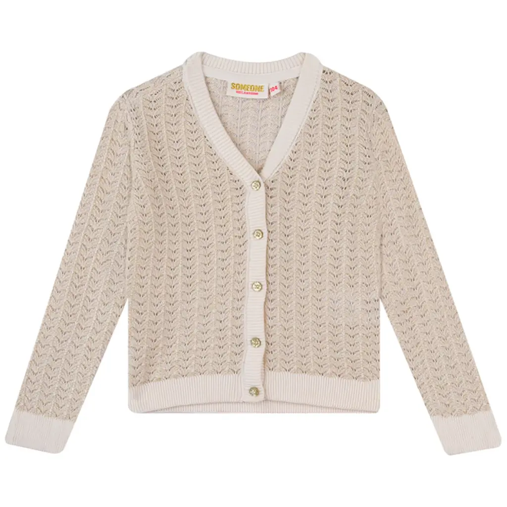 Gebreid vestje Adel (ecru)