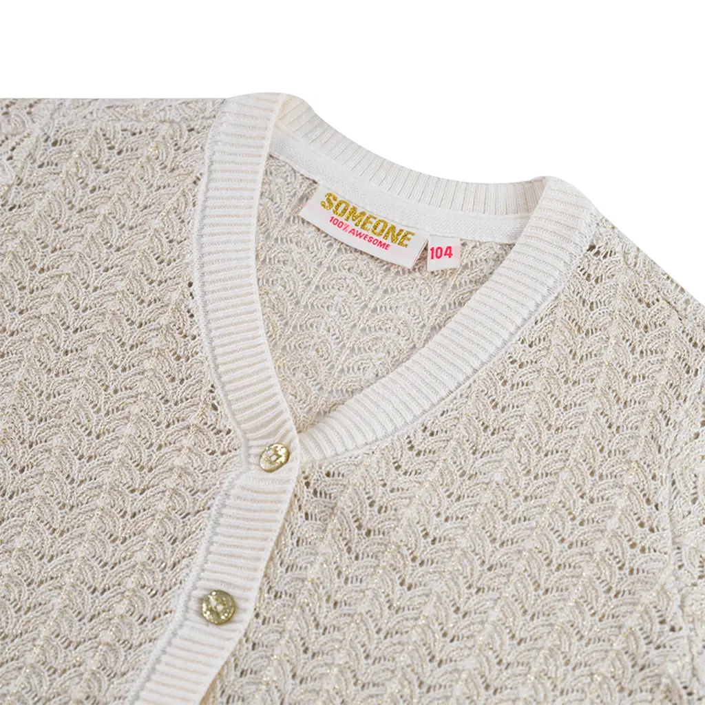 Gebreid vestje Adel (ecru)