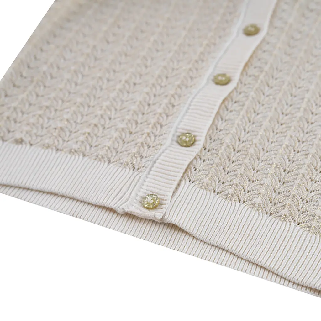 Gebreid vestje Adel (ecru)