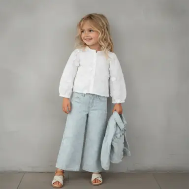 Spijkerbroek Aisha wide fit (blue denim)