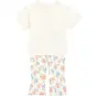 Dirkje Tweedelig setje (off-white) - t-shirtje met broekje