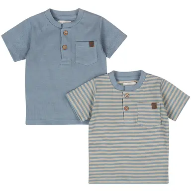 Twee t-shirts granddad (blue)
