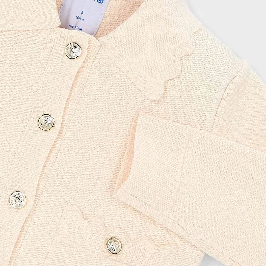 Gebreid vestje (chickpea)