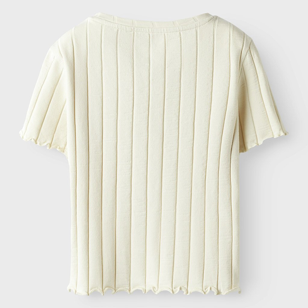 T-shirt cropped Noralina (summer sand)