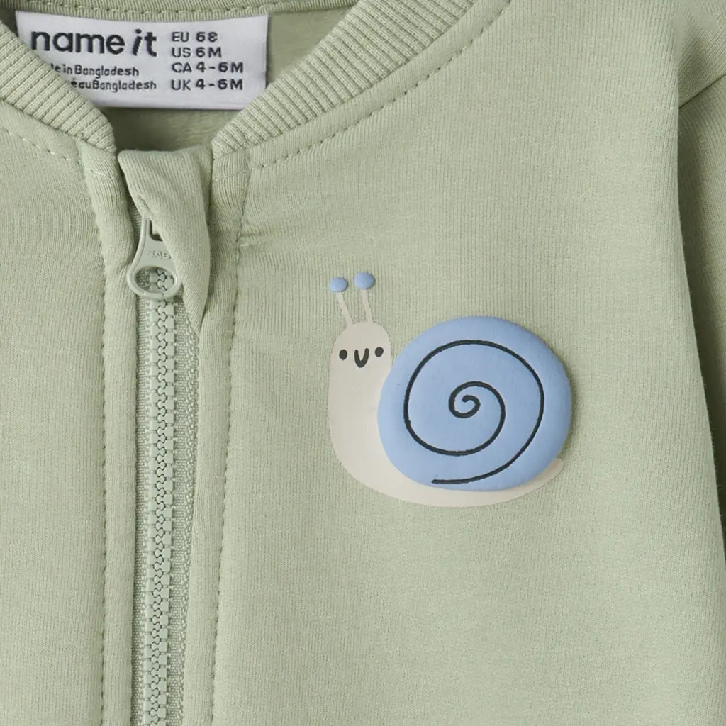 Vestje sweat Vonne (swamp snail)
