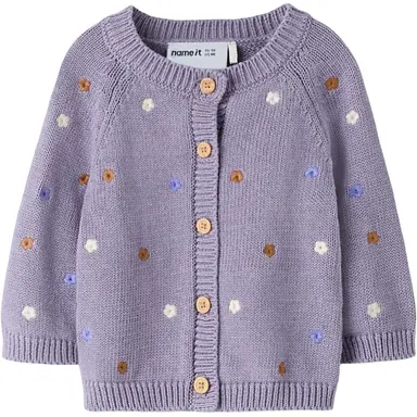 Gebreid vestje Tiflow (lavender gray)