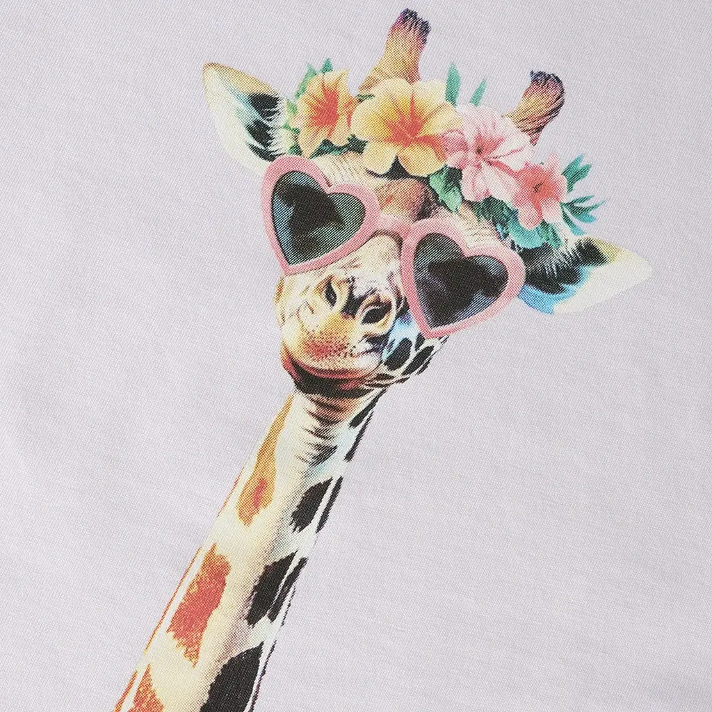 T-shirt Votea (lavender fog giraffe sunglasses)