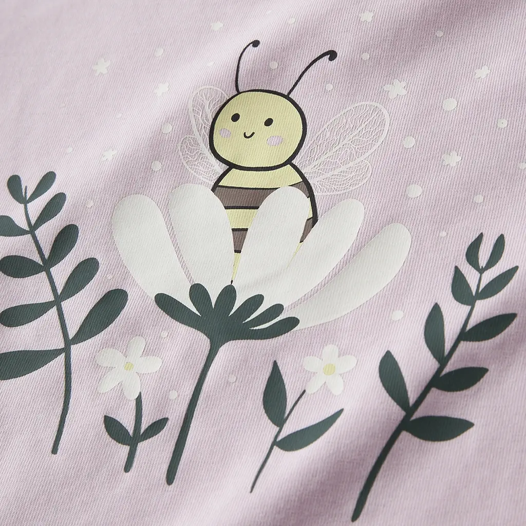 T-shirt Vix (pirouette bee flower)
