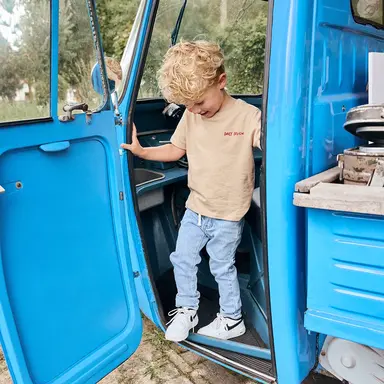 Spijkerbroek straight fit (light blue denim)