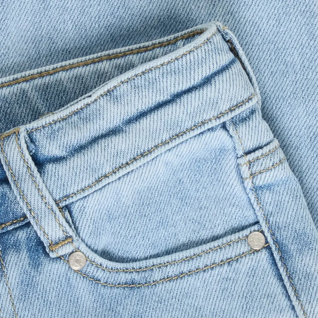 Spijkerbroek straight fit (light blue denim)