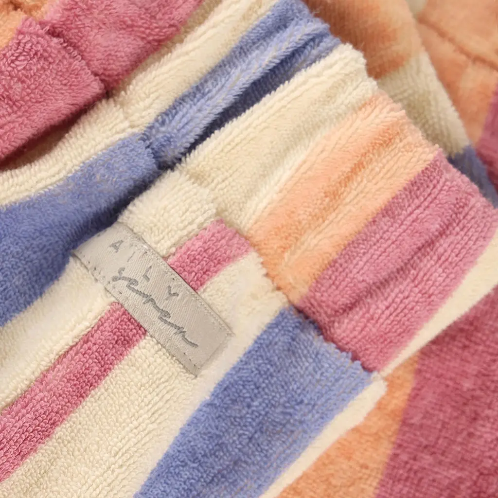 Korte broek stripe (heather rose)