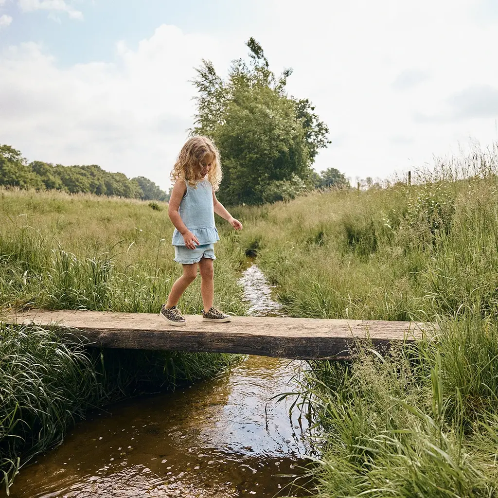 Spijker topje (light denim blue)