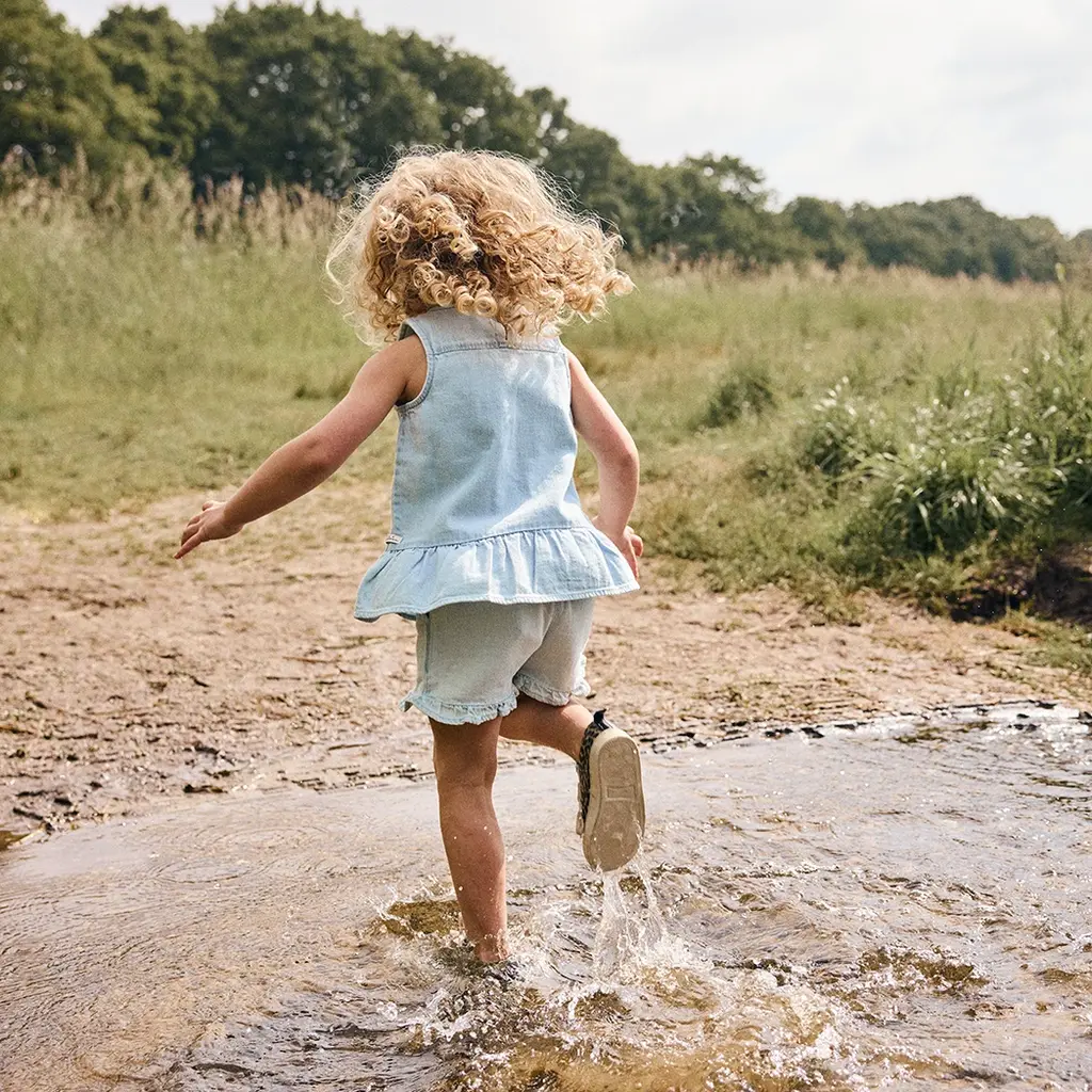 Spijker topje (light denim blue)