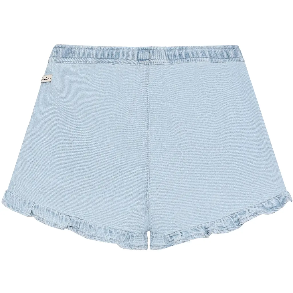 Kort spijkerbroekje (light denim blue)