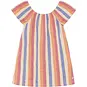 Daily7 Jurk stripe (heather rose)