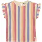 Daily7 T-shirt stripe (heather rose)