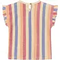 Daily7 T-shirt stripe (heather rose)