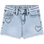 Daily7 Korte spijkerbroek heart (blue denim)