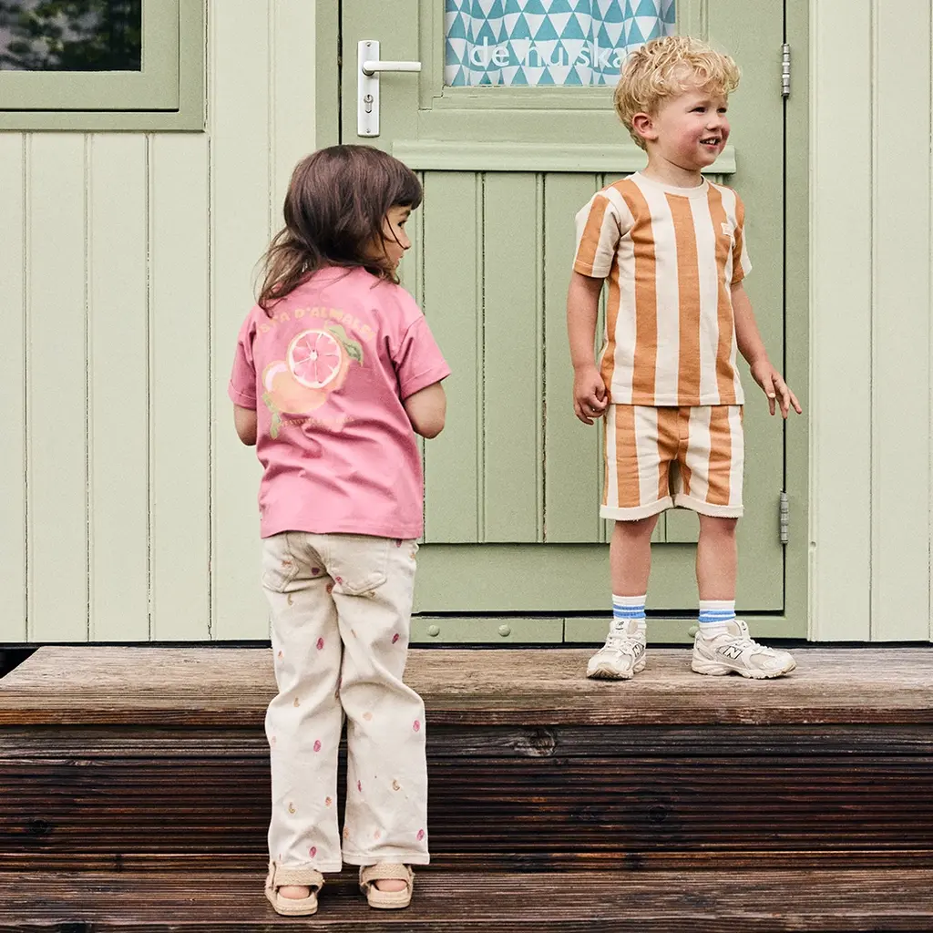 T-shirt stripe (sandstone)