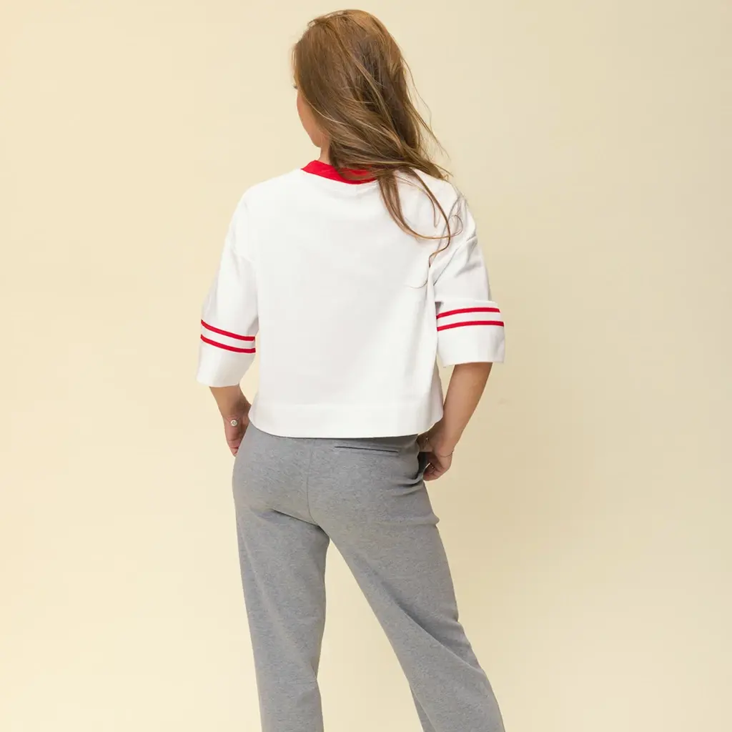 Broek wide fit (grey melee)