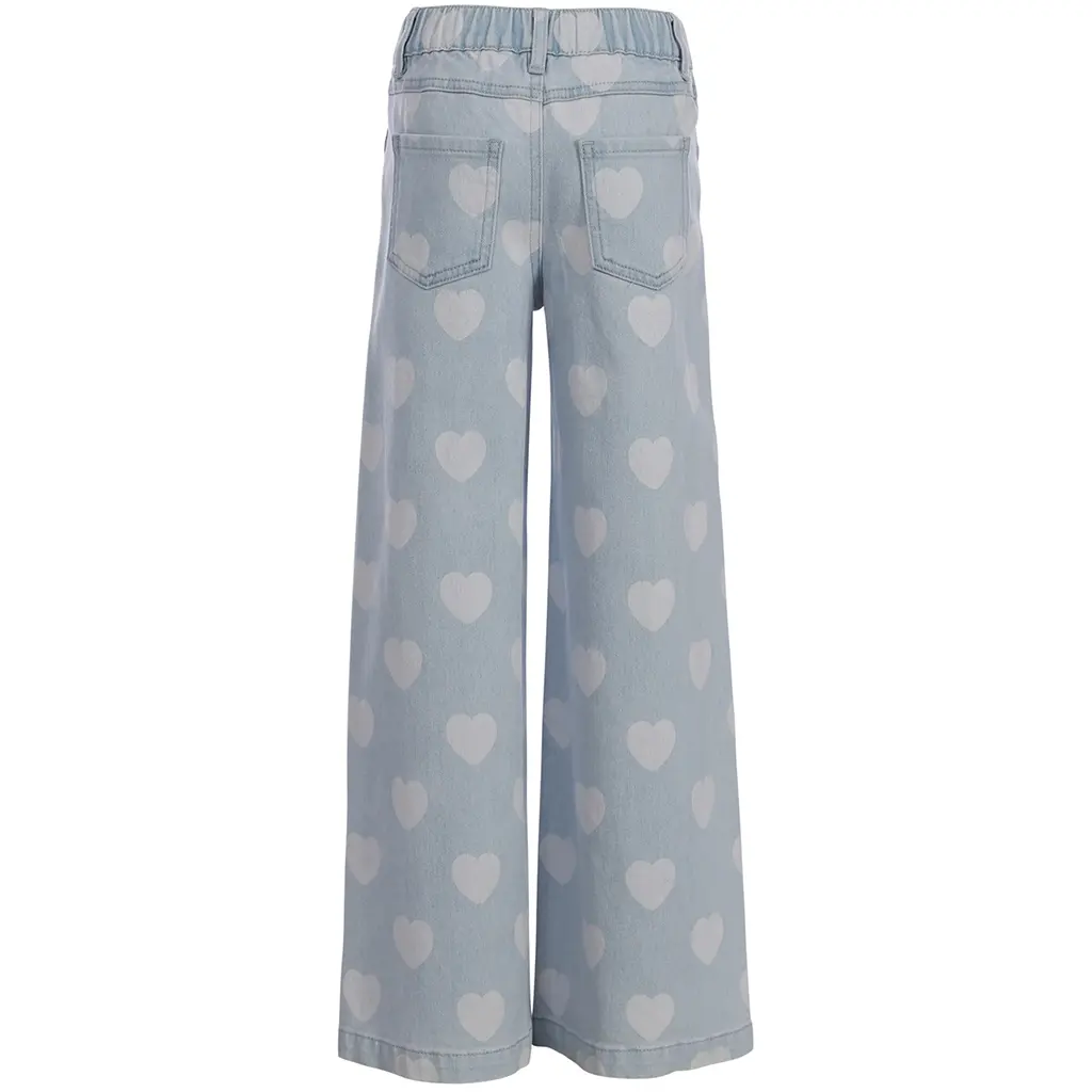 Spijkerbroek wide fit (heart denim)