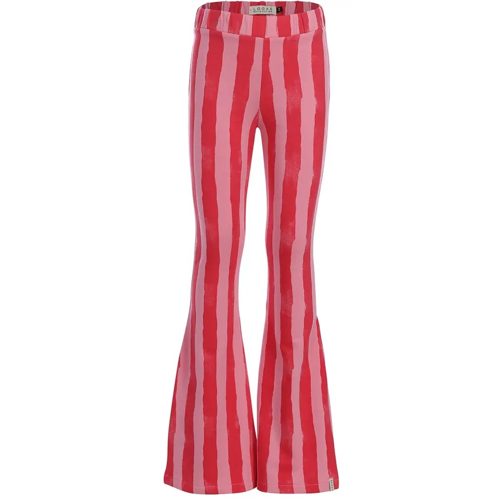 Broek flared (stripe)