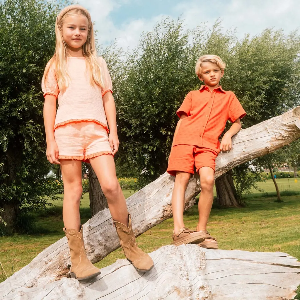 Korte broek Djarno (burned orange)