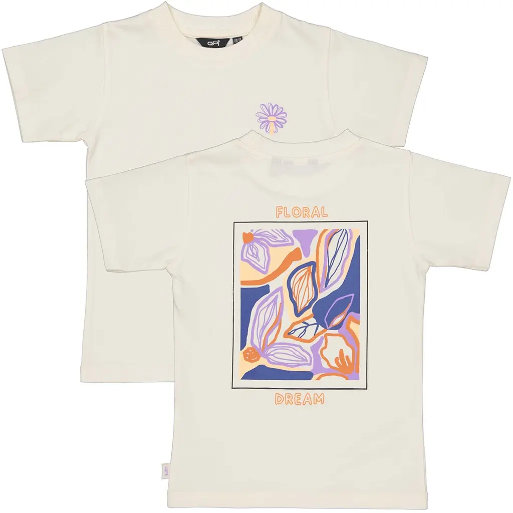 T-shirt Delilah backprint (milk)