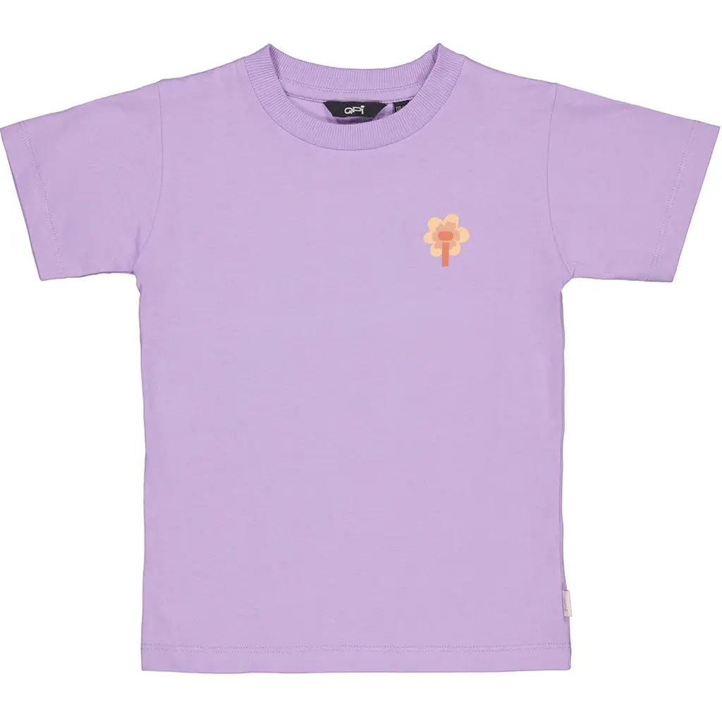 T-shirt Deborah backprint (light purple)