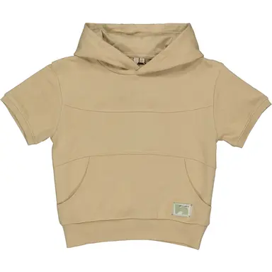 T-shirt hoodie Boaz (light sand)