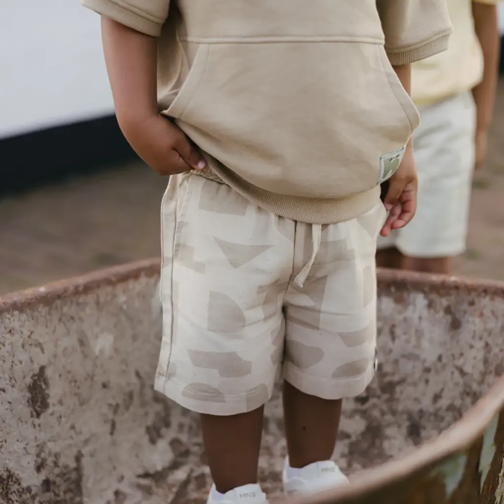 T-shirt hoodie Boaz (light sand)