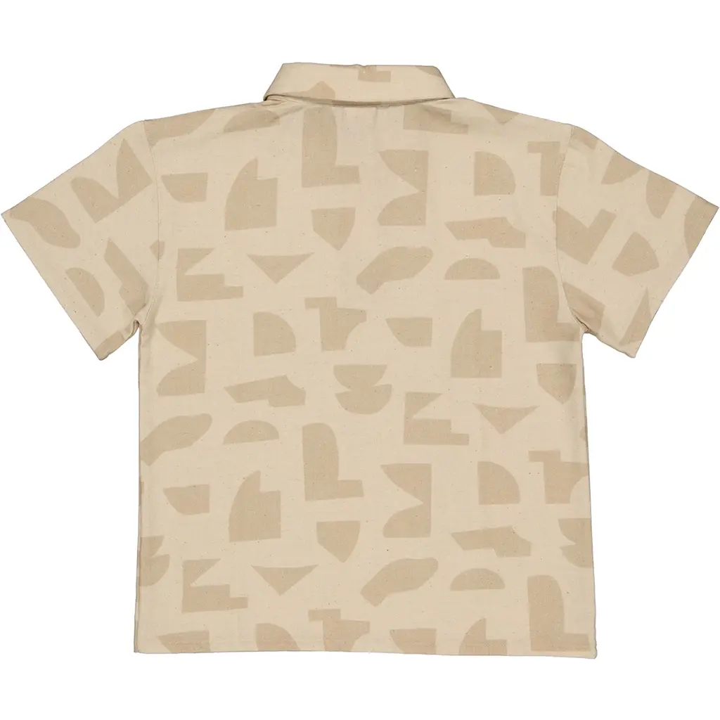 Polo t-shirt Bertus (aop sand graphic)