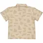 LEVV Polo t-shirt Bertus (aop sand graphic)