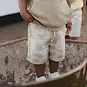 LEVV Korte broek Bouwe (aop sand graphic)