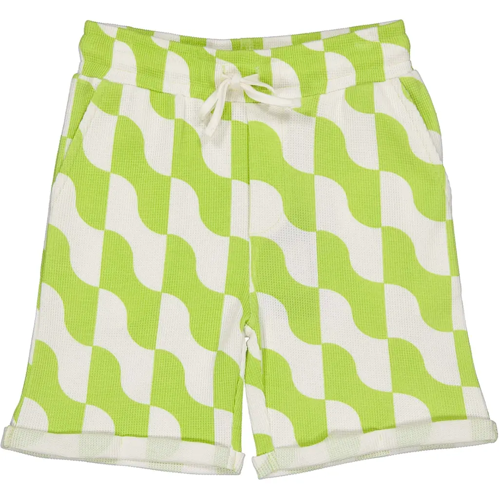 Korte broek Dorian (aop green graphic)