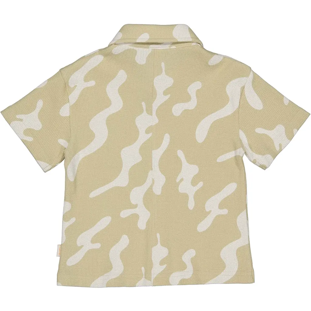 Overhemd t-shirt Emmanuel (aop sand retro)