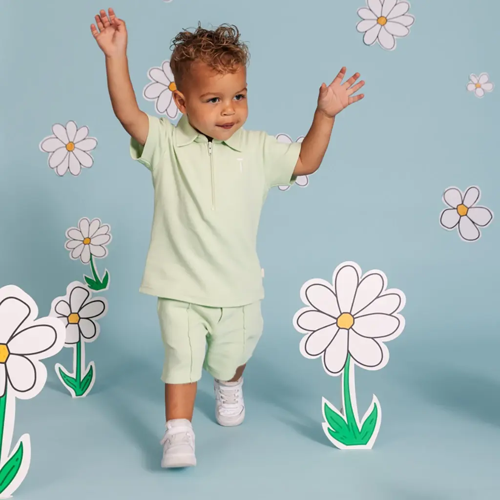 Korte broek Ernst (soft green)