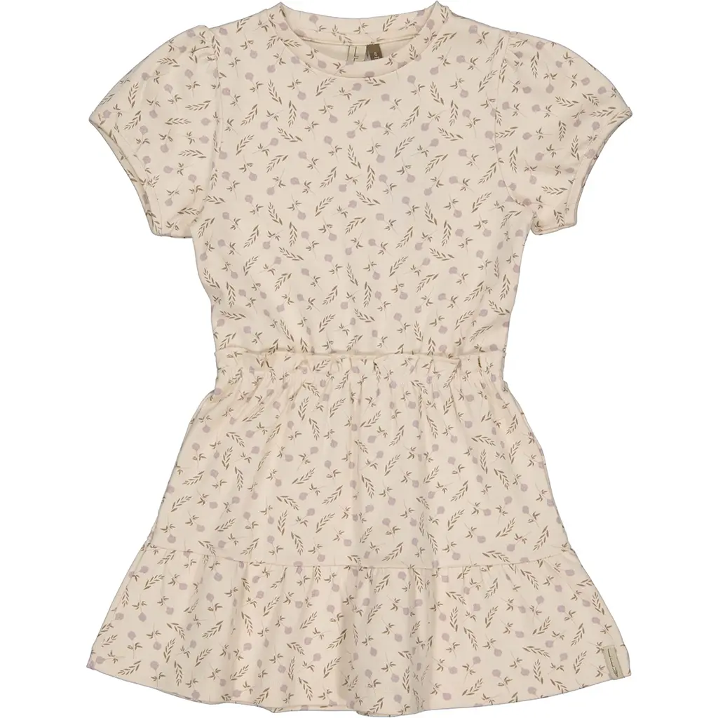 Jurk Babet (aop purple flower)