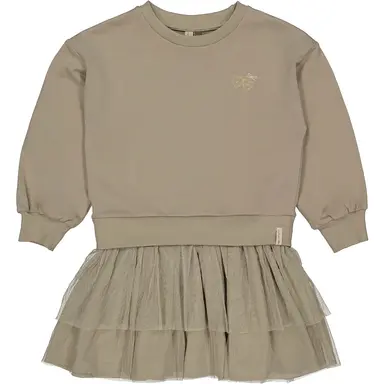 Jurk Barbara (dark taupe)