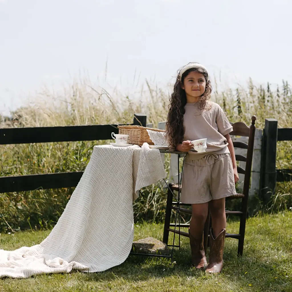 Korte broek Bregje (dark taupe)