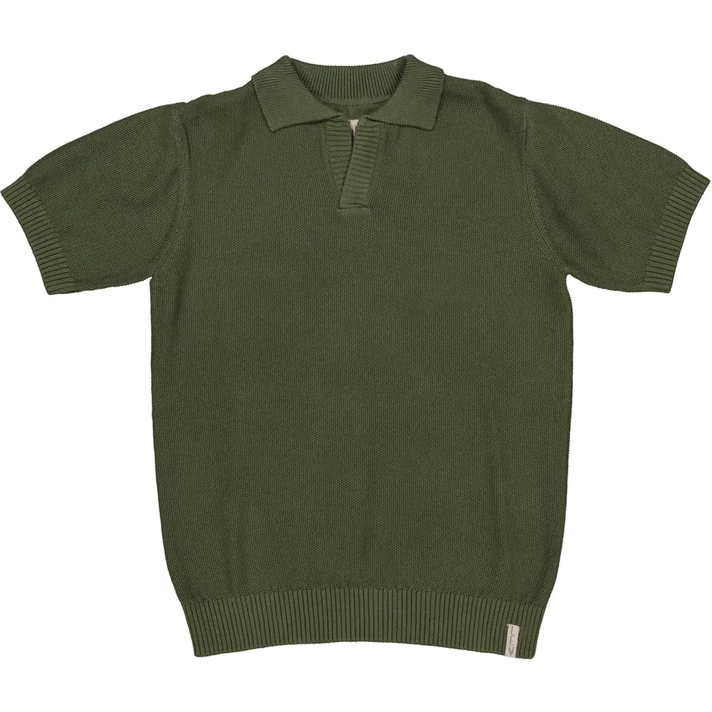 Polo t-shirt Berend (dark green)