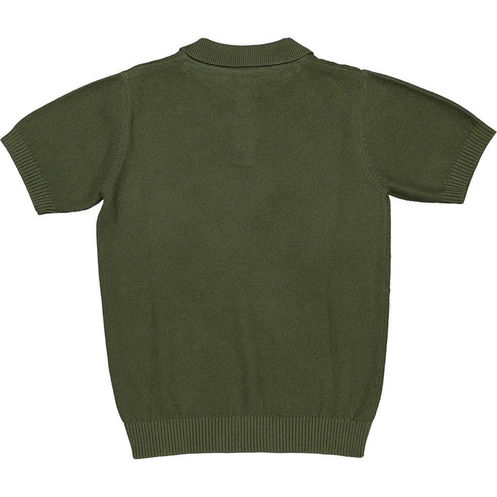 Polo t-shirt Berend (dark green)