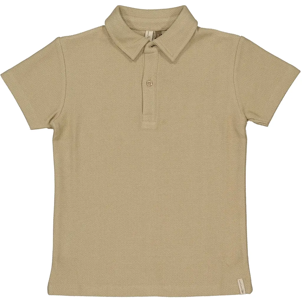 Polo t-shirt Bert (dessert sand)