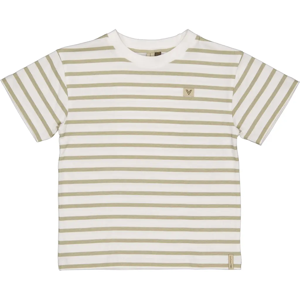 T-shirt Bas (aop white stripe)