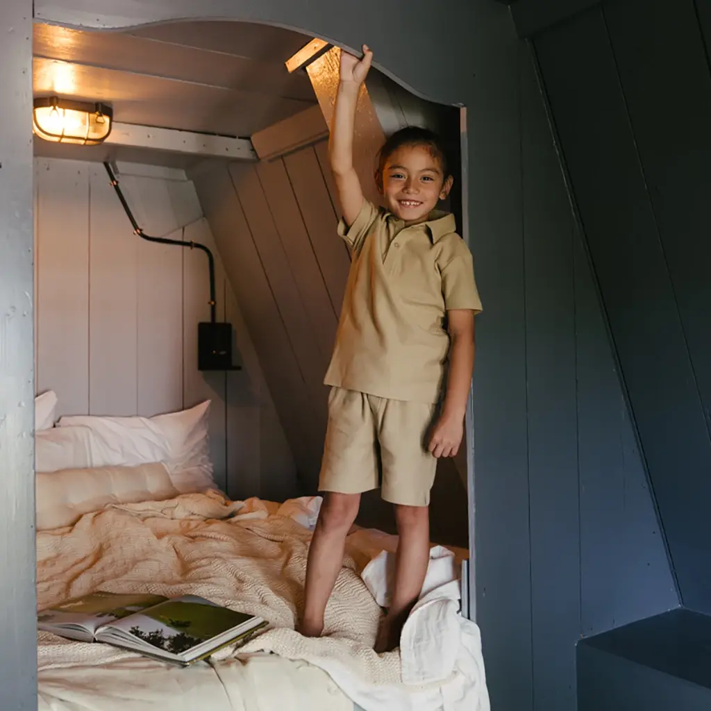 Korte broek Byron (dessert sand)