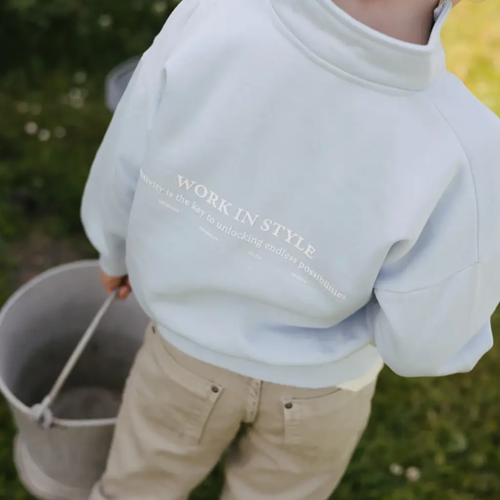 Trui Boann (vintage blue)