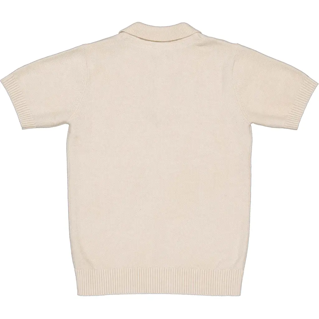 Polo t-shirt Boran (soft white)