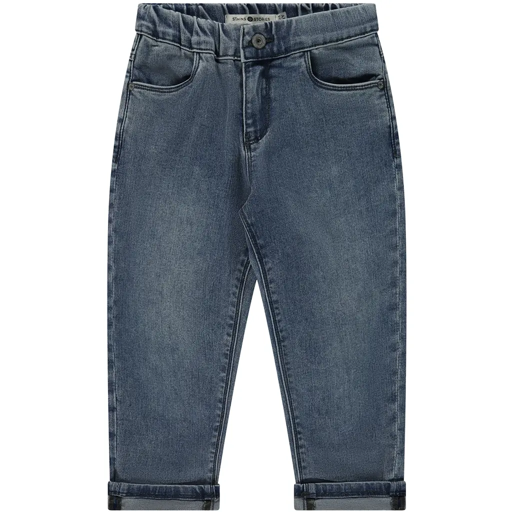 Spijkerbroek (mid grey blue denim)